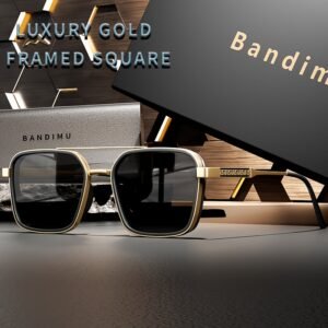 אלגנטיות ללא גבולות: משקפי פנדימו עם מסגרת מתכת כפולה ייחודית