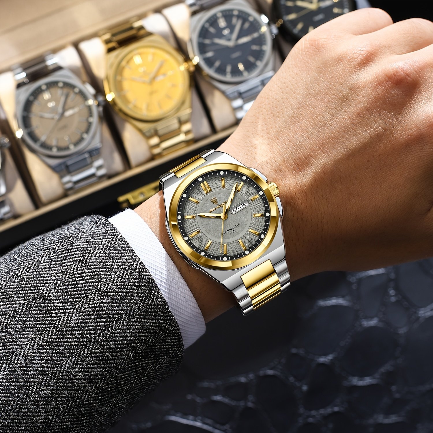 A Touch of Elegance on Your Wrist: Men's Luxury Quartz Watch - Image 14