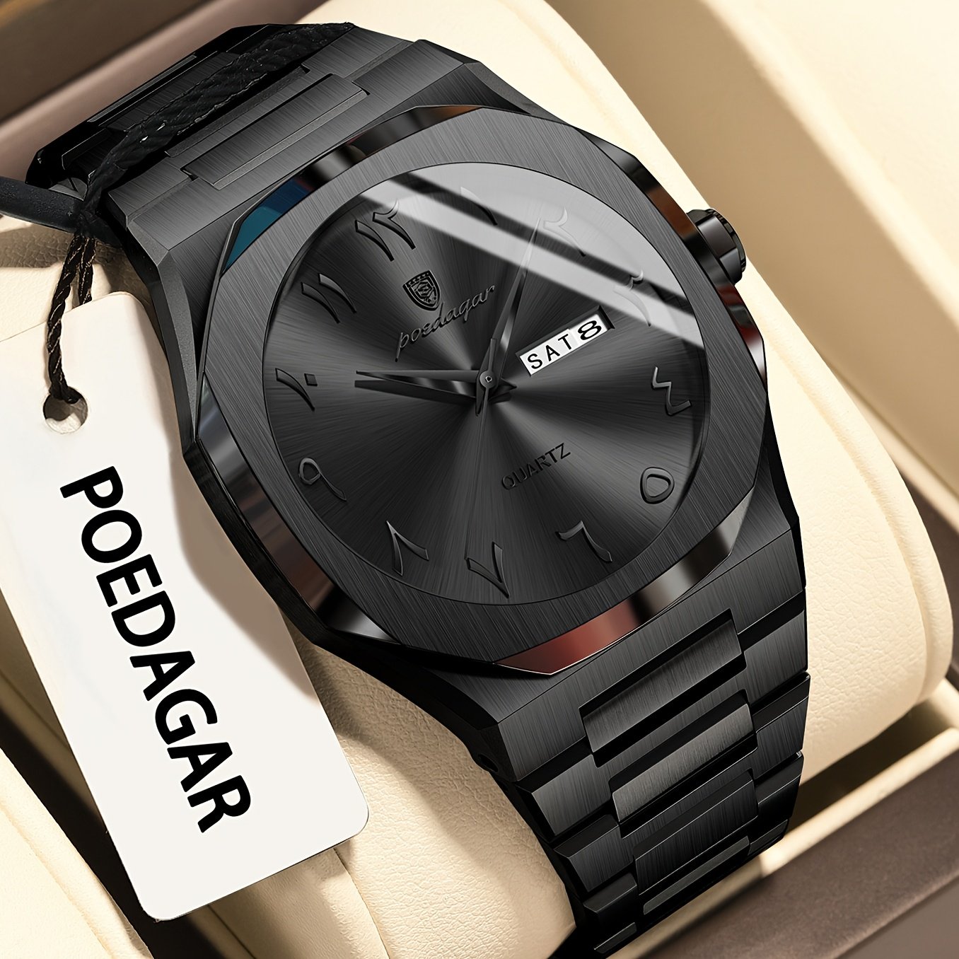 שעון גברים אלגנטי: דיוק אולטימטיבי ועיצוב על-זמני – תמונה 17