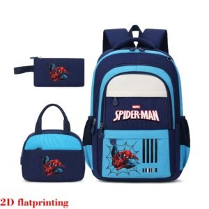 Swing into Adventure with Your Superhero! Marvel Spider-Man 3-Piece Backpack Set