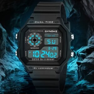 שעון הזוהר המרובע: אלגנטיות ספורטיבית שלא דוהה!