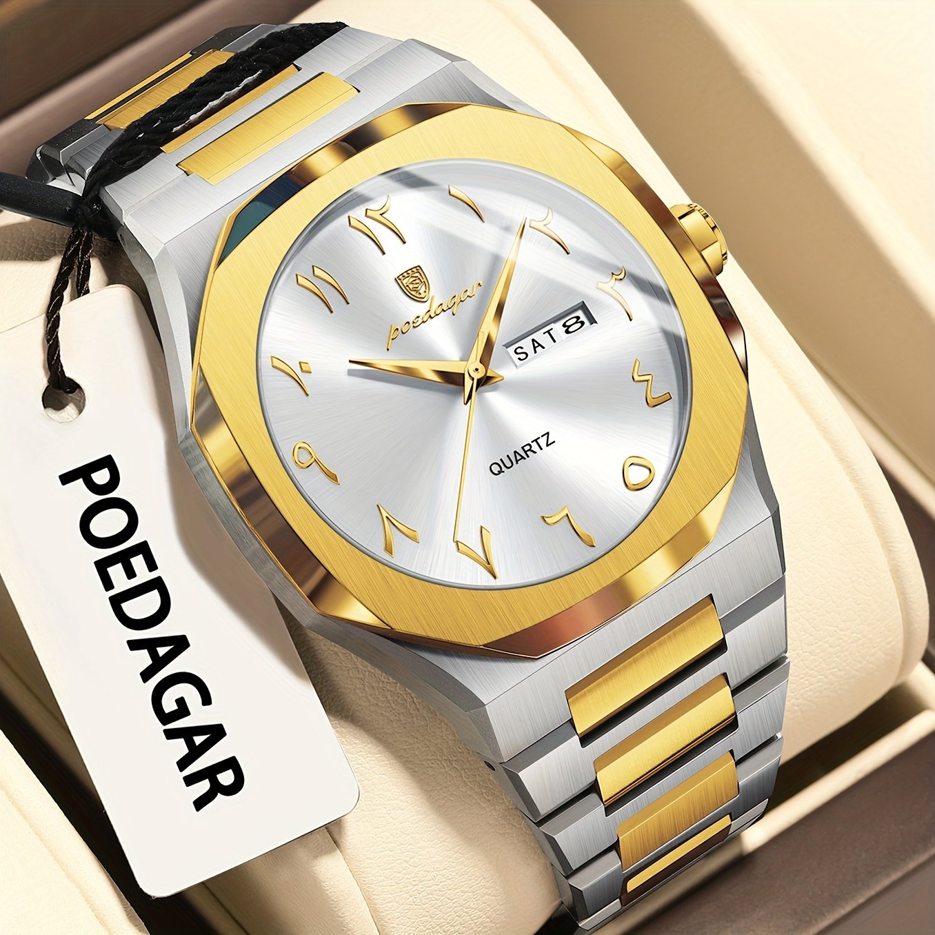 שעון גברים אלגנטי: דיוק אולטימטיבי ועיצוב על-זמני – תמונה 15