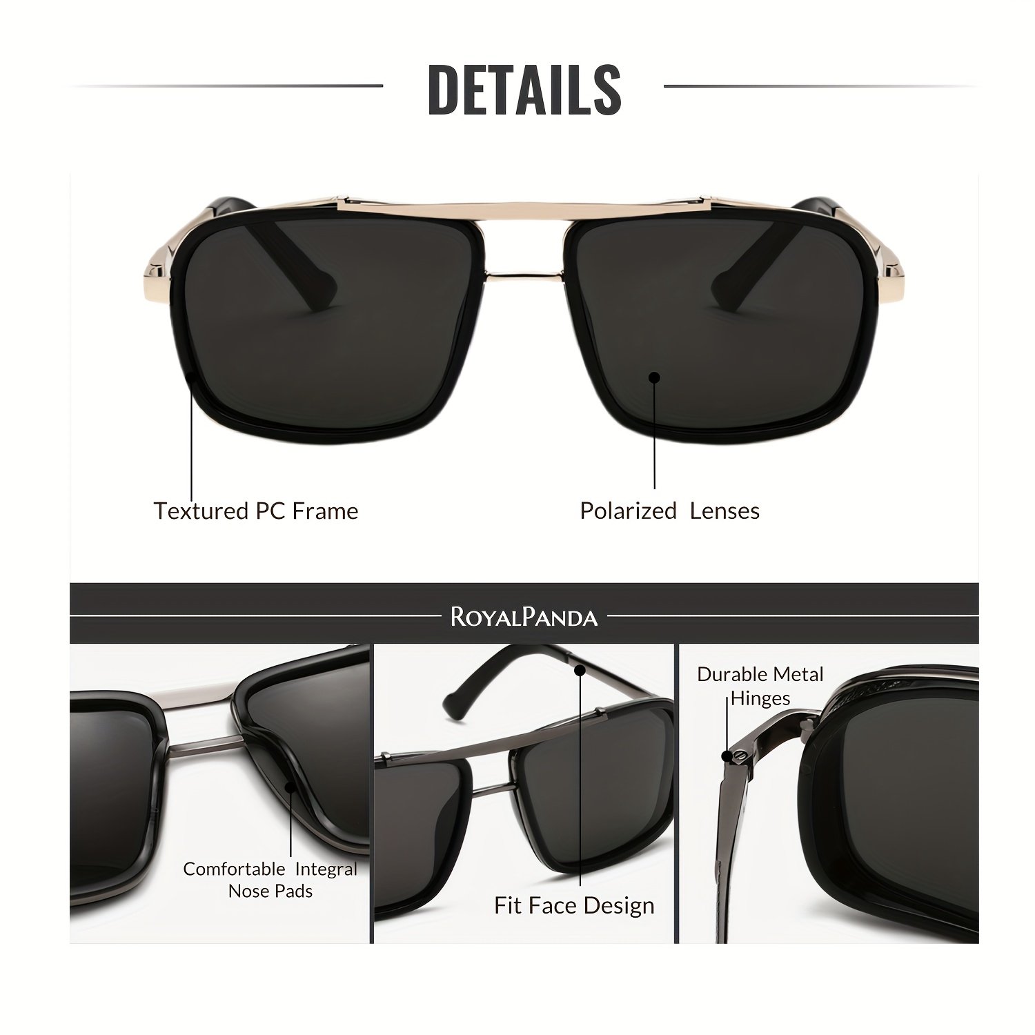 הברק בסגנונך, הגן על עיניך: משקפי רויאל פנדה האייקוניים! – תמונה 5