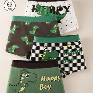 راحة ومرح لا يتوقفان: سراويل بوكسر كرتونية لأبطالك الصغار!