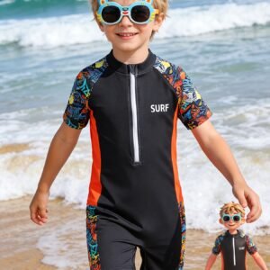Summer Fun Never Stops: Stylish Boys' Swimsuit for Beach Adventures!