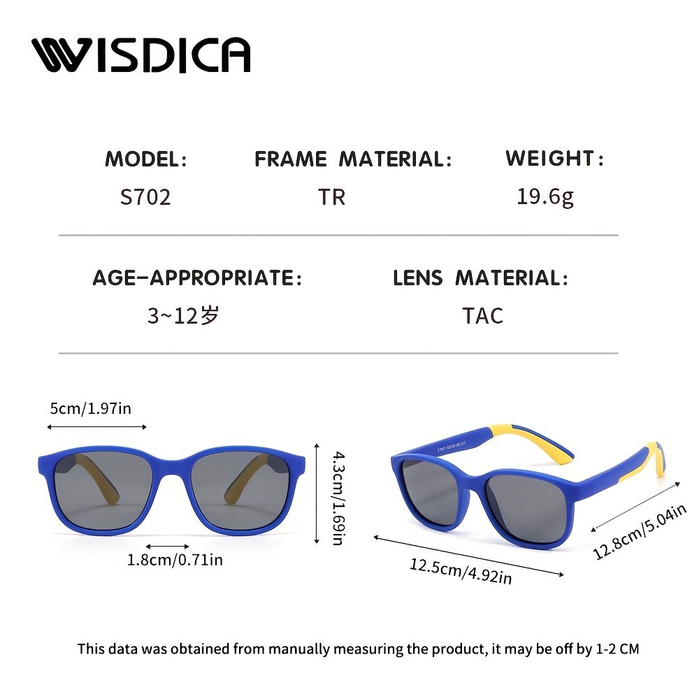 משקפי WISDICA: סטייל Y2K והגנה אולטימטיבית לילדיכם! – תמונה 9