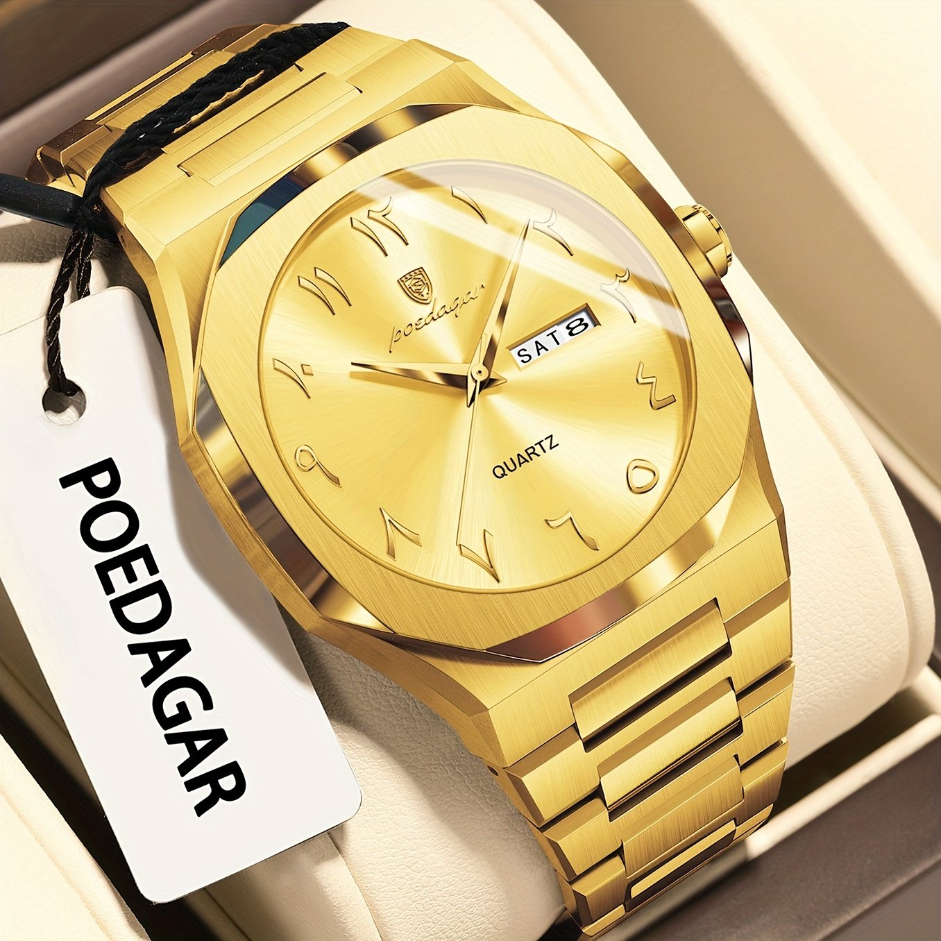 שעון גברים אלגנטי: דיוק אולטימטיבי ועיצוב על-זמני – תמונה 14