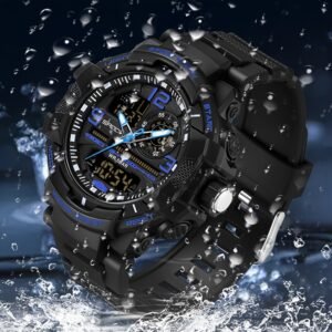 Defy Time: The Perfect Digital Sports Watch for the Modern Man!