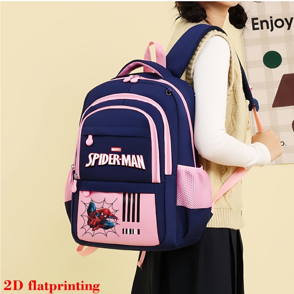 Swing into Adventure with Your Superhero! Marvel Spider-Man 3-Piece Backpack Set - Image 9
