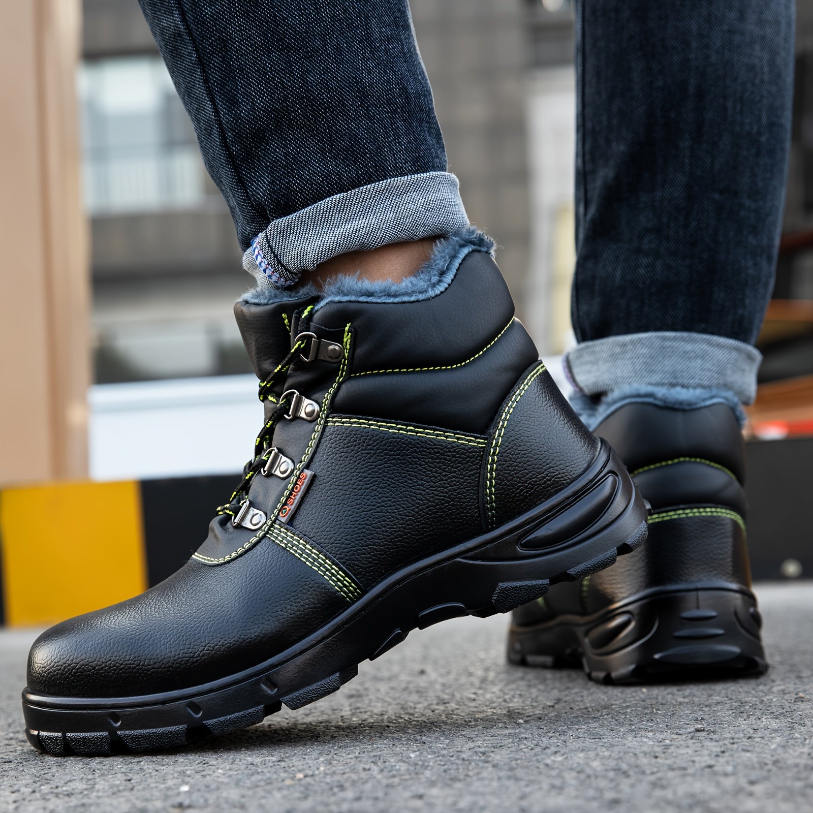أحذية الشتاء الرجالية السوداء: حصن قدميك ضد قسوة الطقس! - الصورة 10