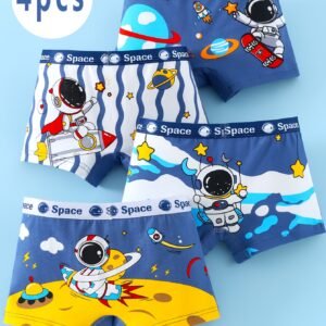 Blast Off to Space and Ultimate Comfort: The Adventurous Boys' Underwear Pack!