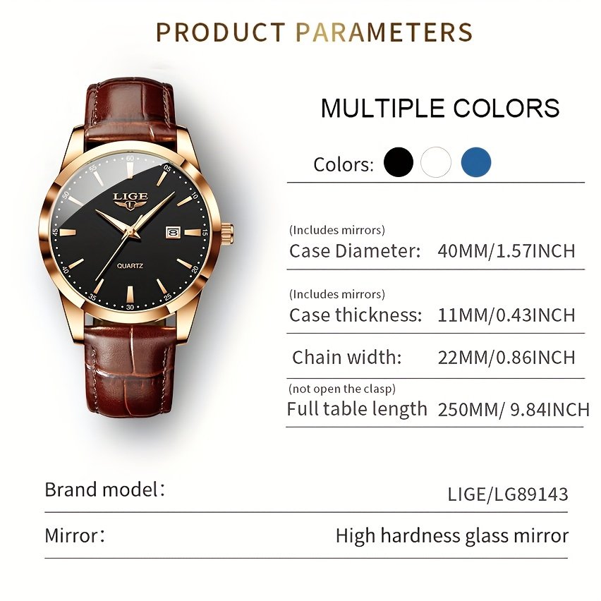 שעון עסקים יוקרתי: אלגנטיות עכשווית לכל רגע בחייך – תמונה 15