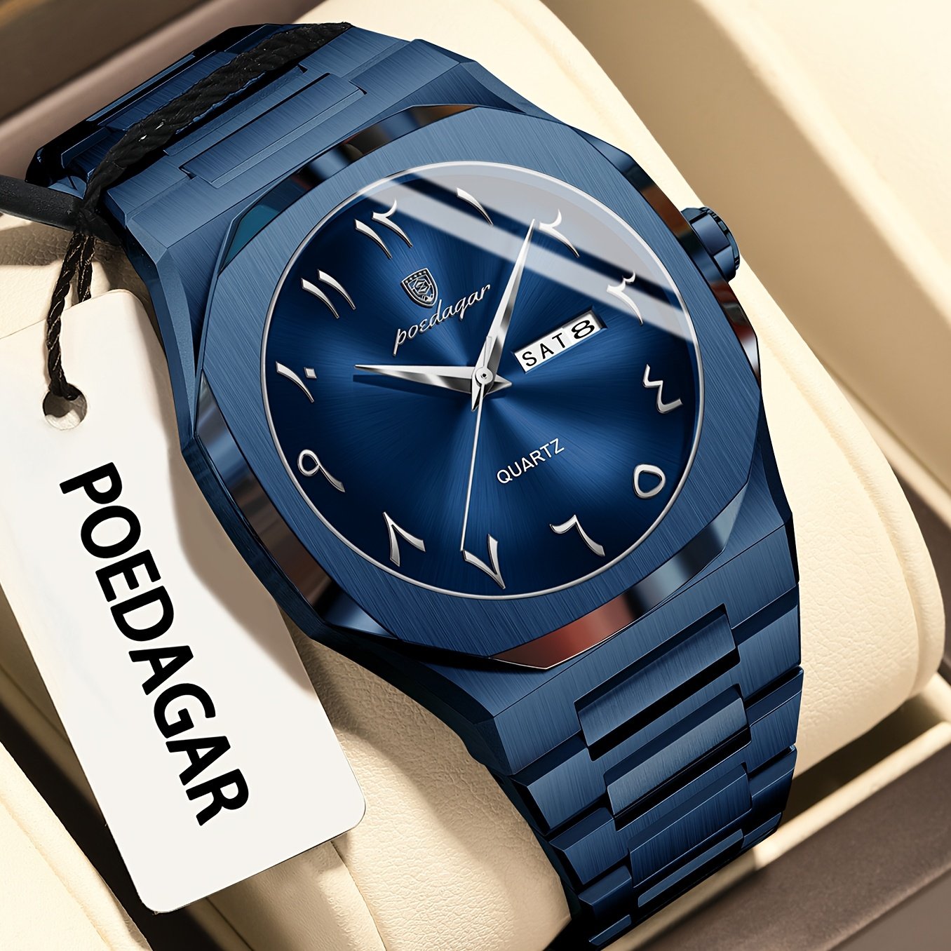 שעון גברים אלגנטי: דיוק אולטימטיבי ועיצוב על-זמני – תמונה 10