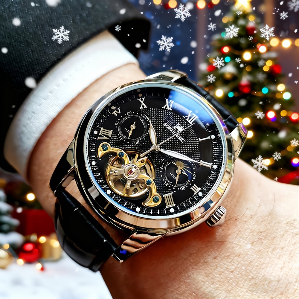 שעון הטורביון האוטומטי: פסגת היוקרה והעיצוב שובה הלב!