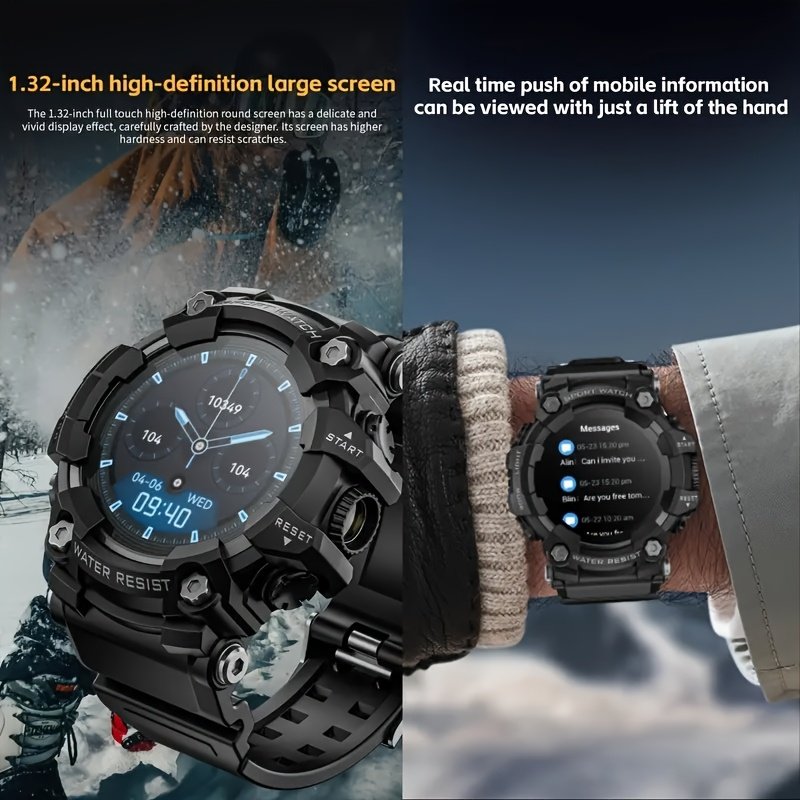 2025 Men's Smartwatch: Style, Connectivity, and Unparalleled Tracking! - Image 4