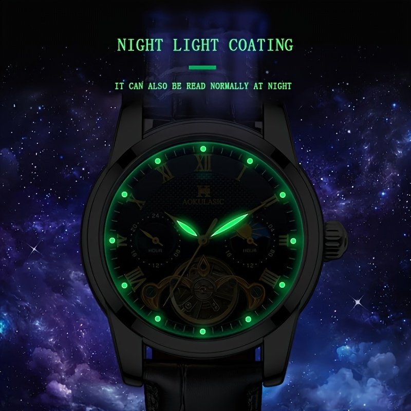 שעון הטורביון האוטומטי: פסגת היוקרה והעיצוב שובה הלב! – תמונה 6