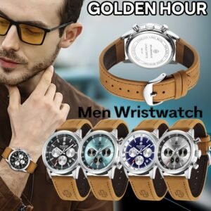 שעון GOLDEN HOUR לגברים: אומנות הרגע, השראת אלגנטיות.