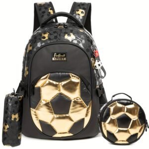 Shine Like a Star! 3-Piece Football Bag Set for Future Champions!