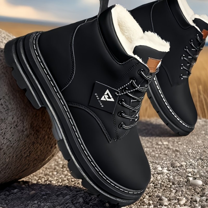 צא לדרך בעוצמה ובביטחון: נעל החורף הגברית המושלמת לכל הרפתקאותיך! – תמונה 3