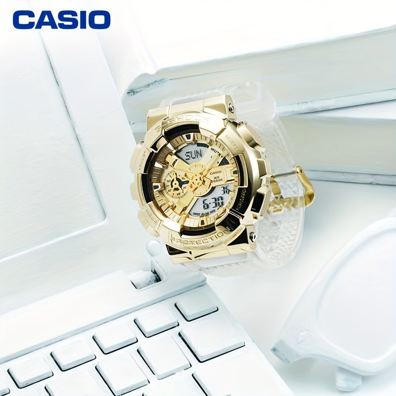 G-SHOCK GM-110SG-9APR: אלגנטיות מתכתית, עוצמה ללא גבולות. – תמונה 5