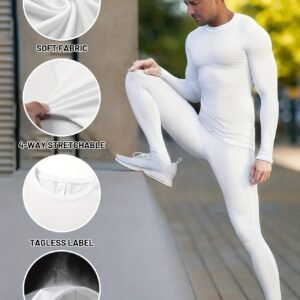 Warmth & Style in Every Step: Men's Ultra-Flexible Thermal Pants