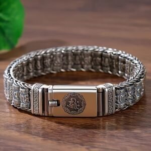 Authentic Allure: Classic Men's Copper Bracelet