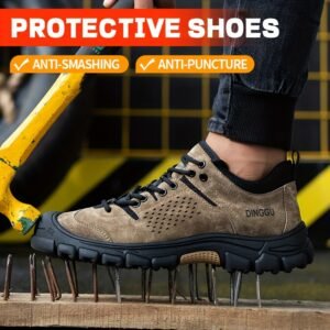 נעל בטיחות מקצועית: מגן כפות רגליכם בכל צעד!