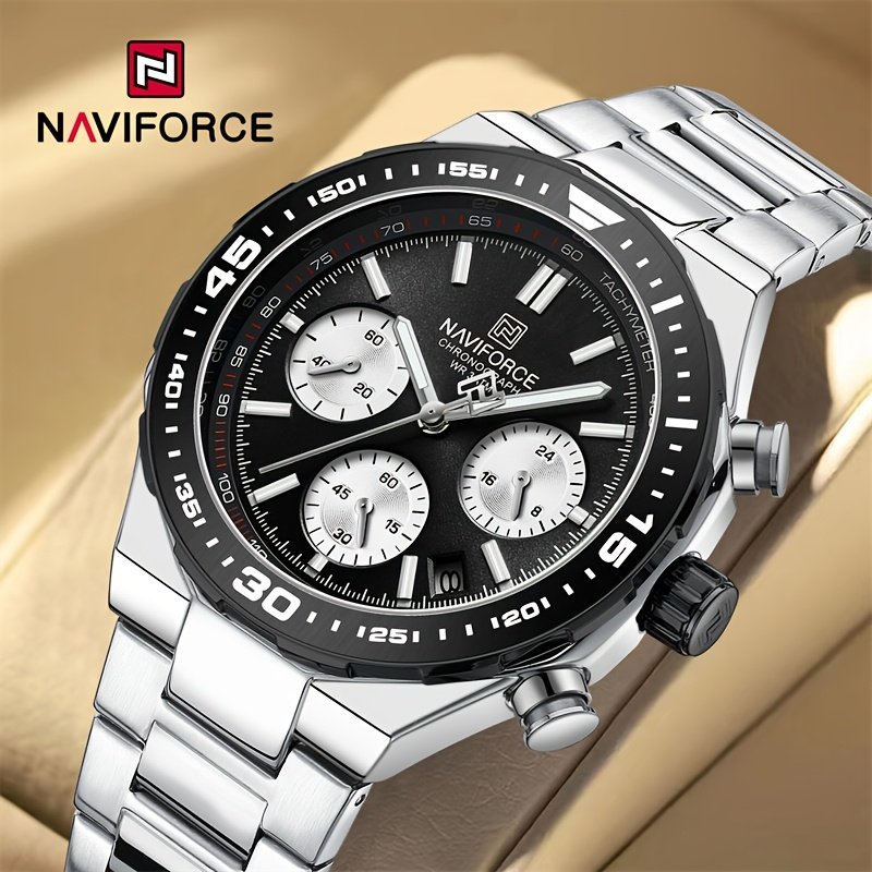אלגנטיות ללא גבולות: שעון NAVIFORCE היוקרתי לגבר המודרני – תמונה 7