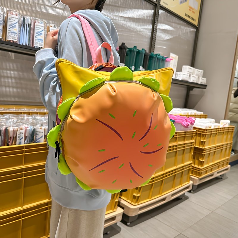 תיק הגב הכיפי: אלגנטיות ופרקטיות עם הדפס גבינה אטרקטיבי! – תמונה 10