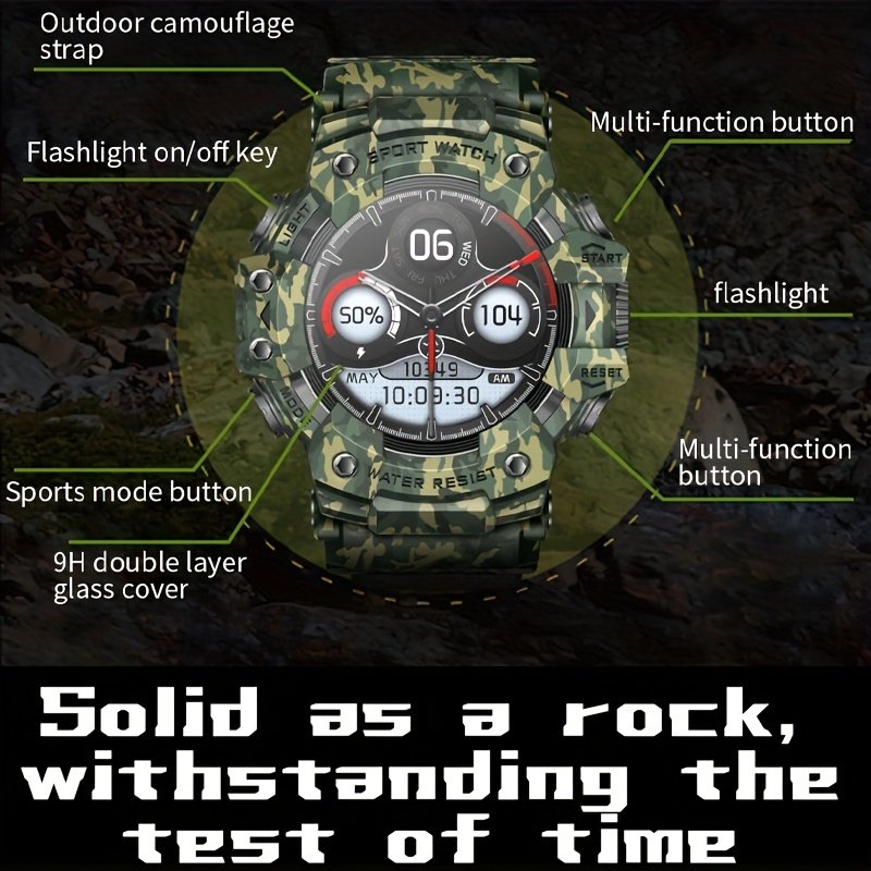 2025 Men's Smartwatch: Style, Connectivity, and Unparalleled Tracking! - Image 12