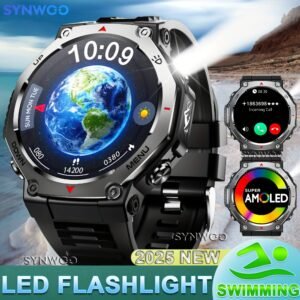 Your Stylish Companion for Every Adventure: Ultra-HD AMOLED Smartwatch!