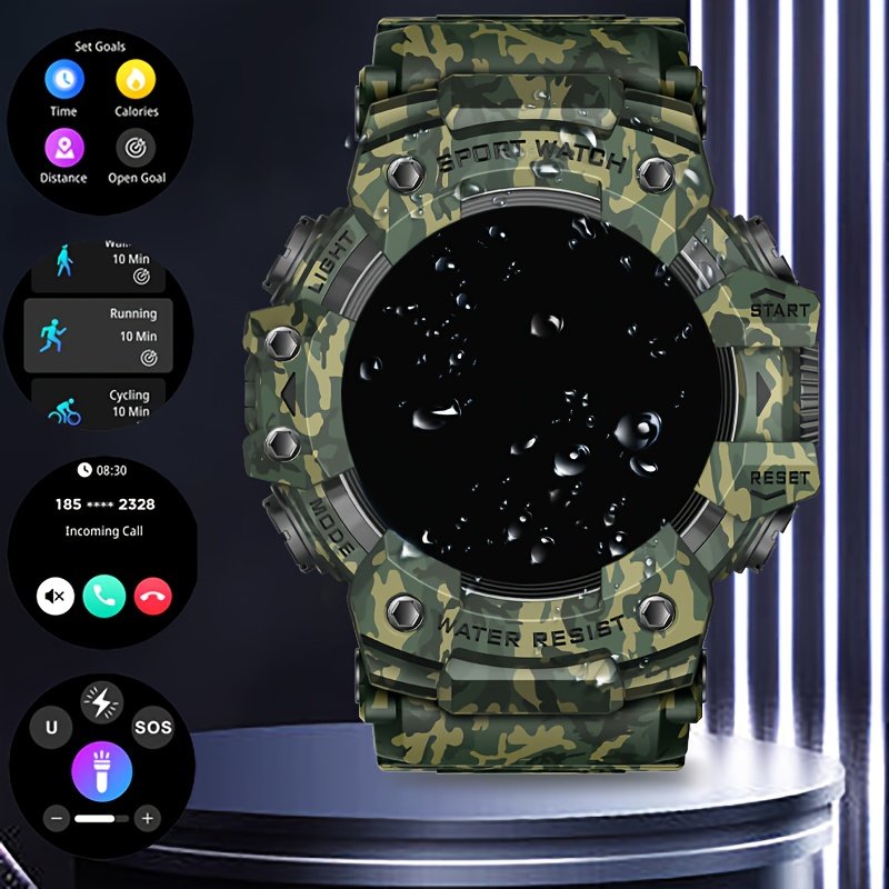 2025 Men's Smartwatch: Style, Connectivity, and Unparalleled Tracking! - Image 8