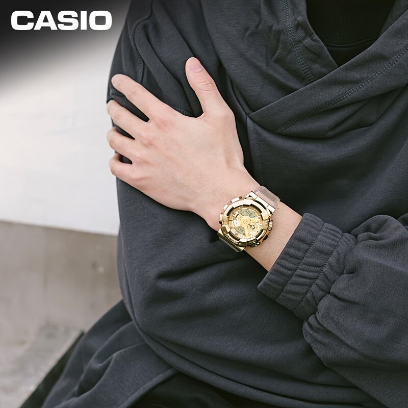 G-SHOCK GM-110SG-9APR: אלגנטיות מתכתית, עוצמה ללא גבולות. – תמונה 7