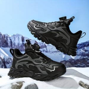 أناقة الدوام والمرح: حذاء الشباب الشتوي المتعدد الاستخدامات