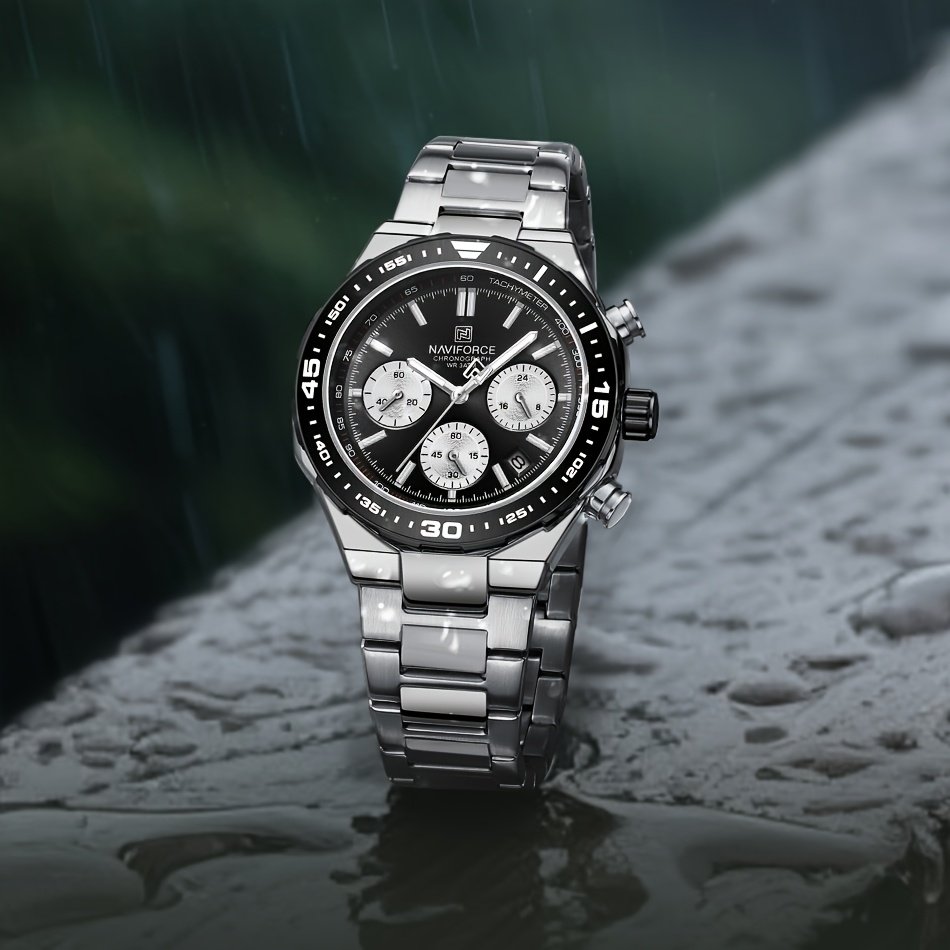 אלגנטיות ללא גבולות: שעון NAVIFORCE היוקרתי לגבר המודרני – תמונה 8