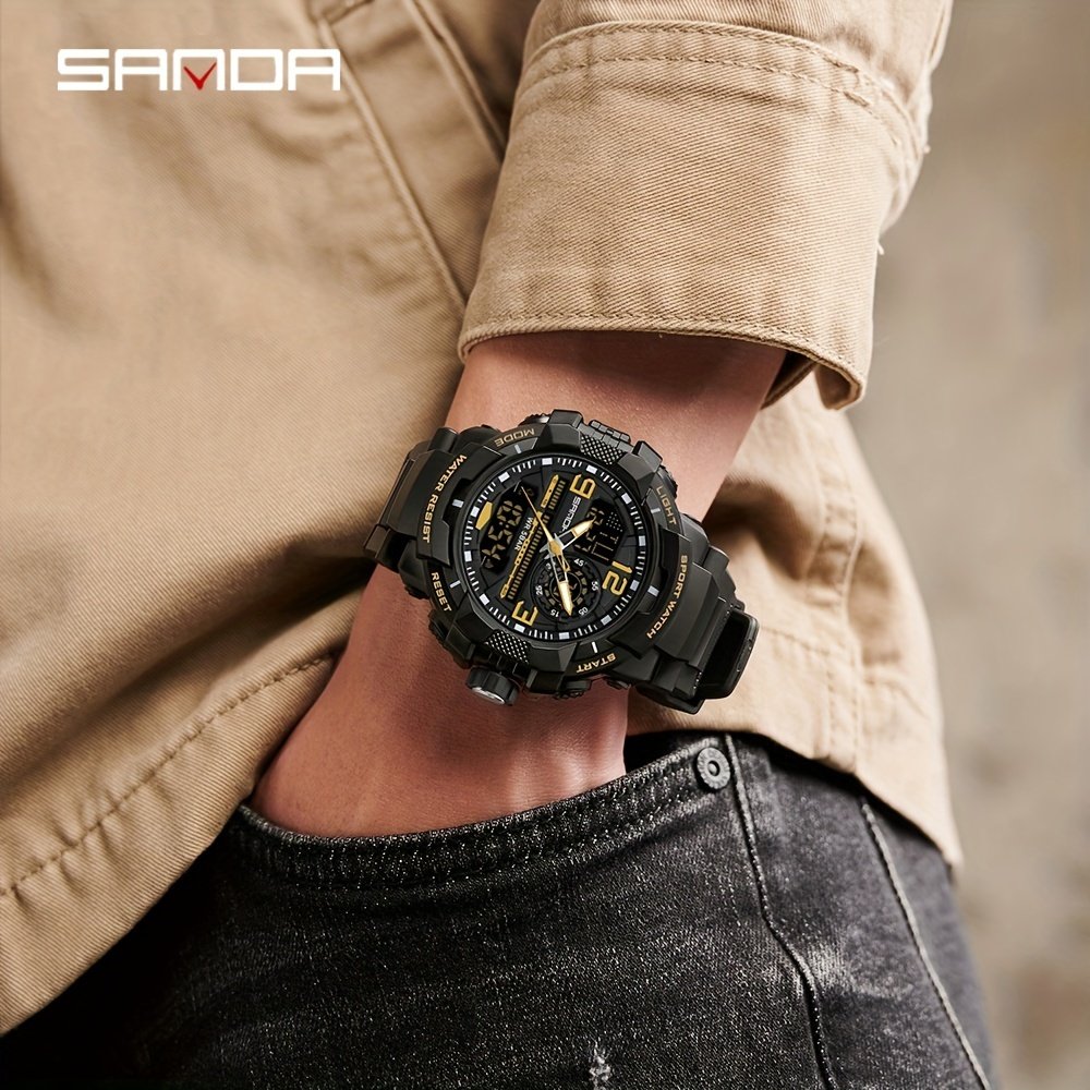 אתגר את הזמן: שעון היד הספורטיבי הדיגיטלי המושלם לגבר המודרני! – תמונה 15