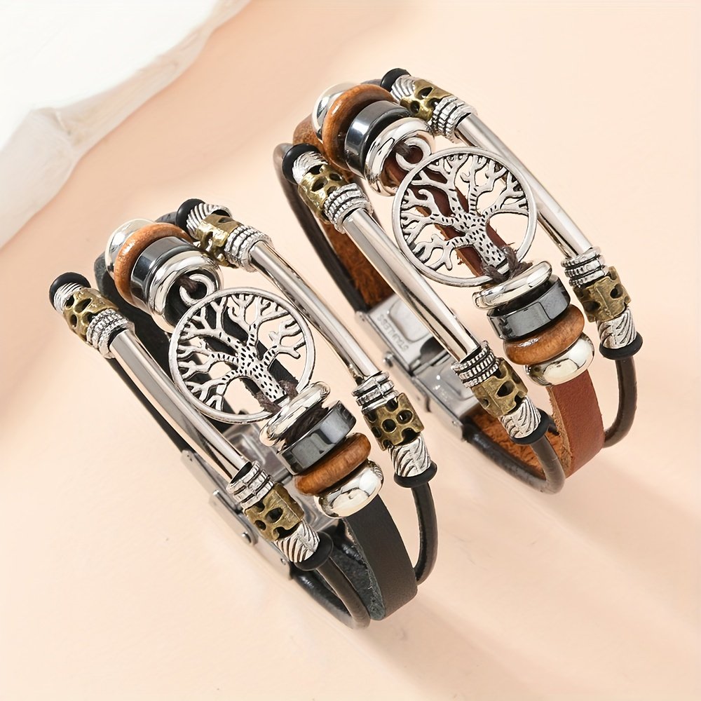 זוהר בוהמי: צמיד עץ המזל מעור אמיתי