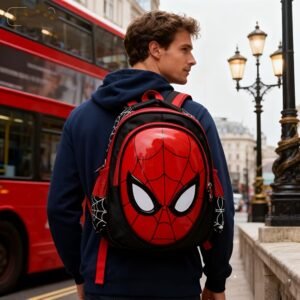 תיק ספיידרמן האייקוני: חברך גיבור-העל לכל הרפתקה!