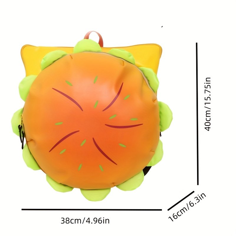 תיק הגב הכיפי: אלגנטיות ופרקטיות עם הדפס גבינה אטרקטיבי! – תמונה 4