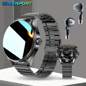 Dual Intelligence on Your Wrist: 2-in-1 Smartwatch & Wireless Earbuds!