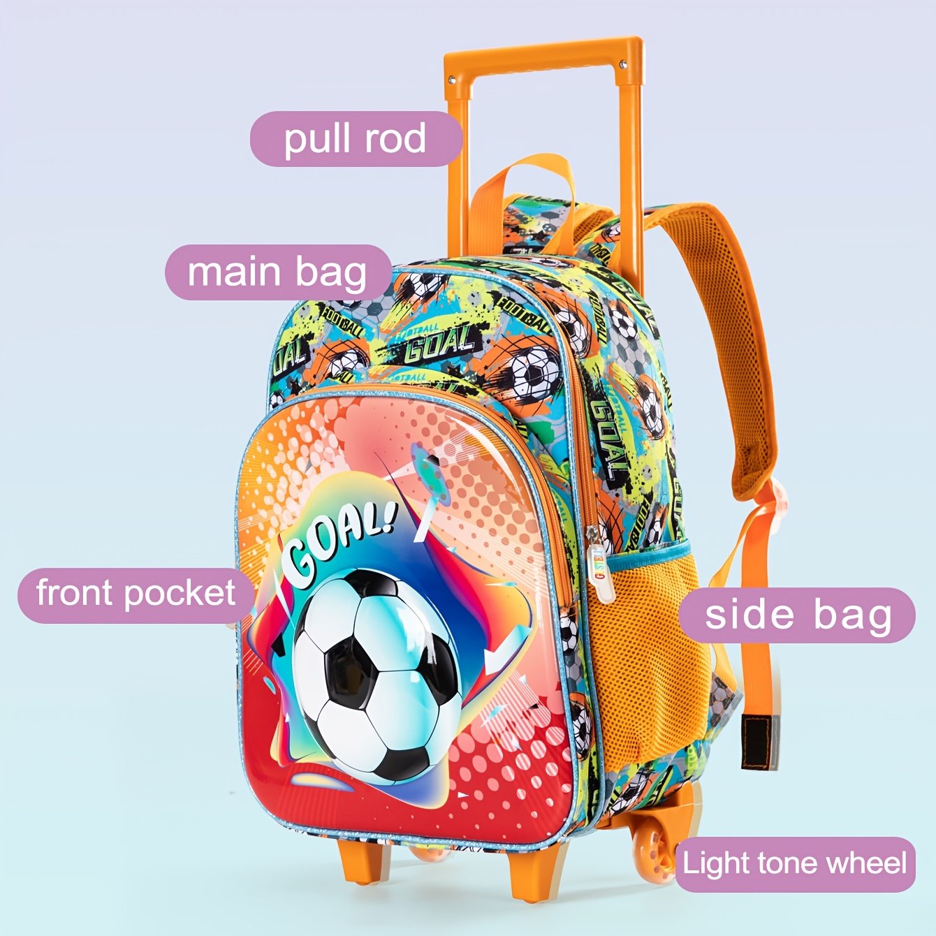 GUSTELL Triple Rolling Set: Your Adventure Companion for Youth! - Image 7