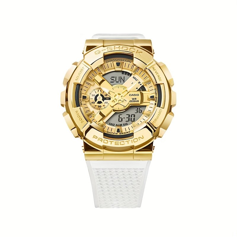 G-SHOCK GM-110SG-9APR: אלגנטיות מתכתית, עוצמה ללא גבולות. – תמונה 3