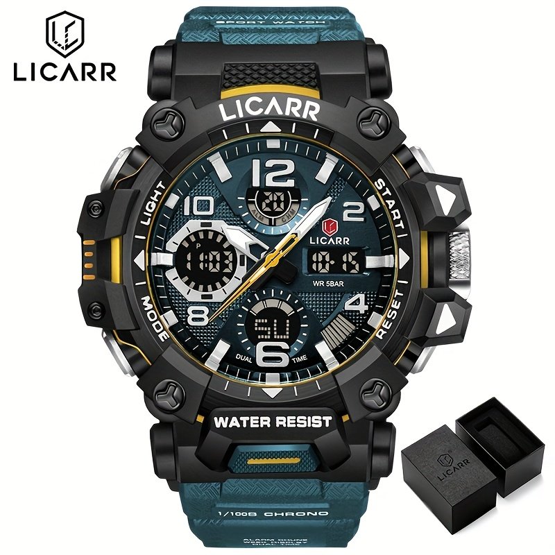 שעון LICARR היוקרתי: דיוק ספורטיבי, אלגנטיות ללא תחרות – תמונה 5