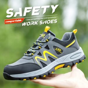 Your Safe Step, Lasting Comfort: The Ultimate Men's Work Shoe!
