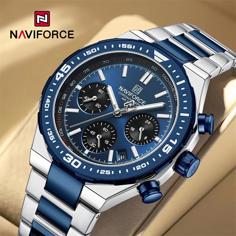 אלגנטיות ללא גבולות: שעון NAVIFORCE היוקרתי לגבר המודרני – תמונה 12