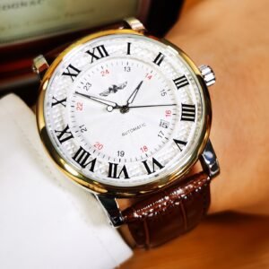 שעון האלגנטיות האוטומטי: יצירת מופת מכנית נצחית לכל גבר