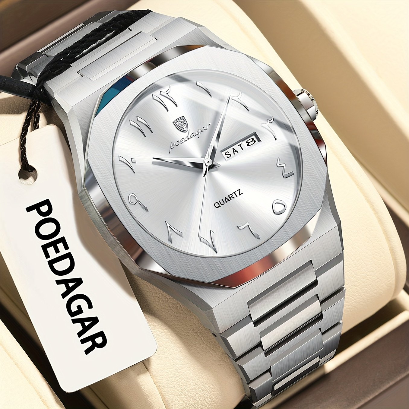 שעון גברים אלגנטי: דיוק אולטימטיבי ועיצוב על-זמני – תמונה 18