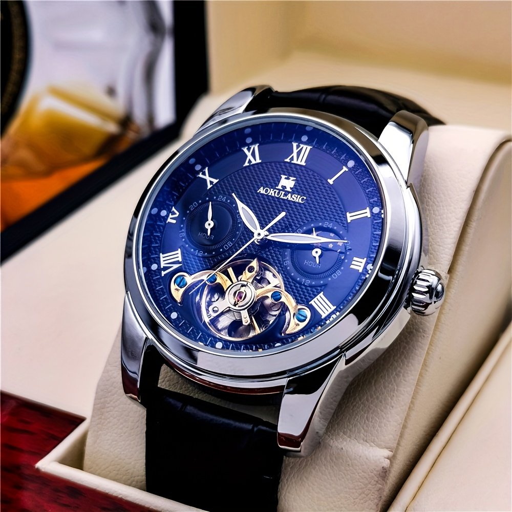 שעון הטורביון האוטומטי: פסגת היוקרה והעיצוב שובה הלב! – תמונה 10