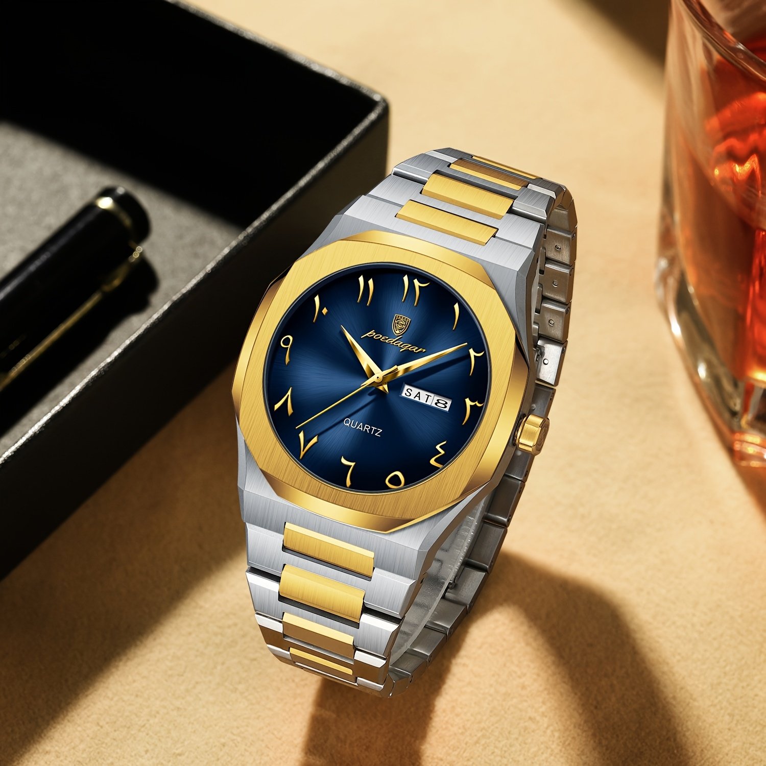 שעון גברים אלגנטי: דיוק אולטימטיבי ועיצוב על-זמני – תמונה 8