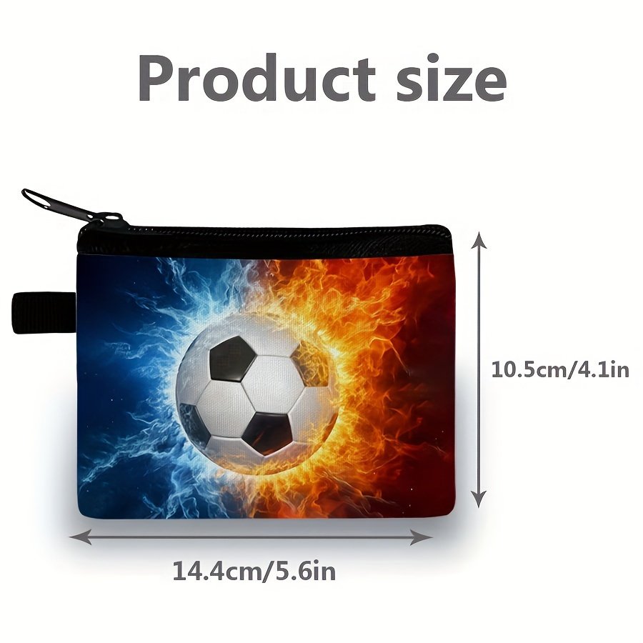 אניקת המגרש בידייך: ארנק כסף בעיצוב כדורגל! – תמונה 3